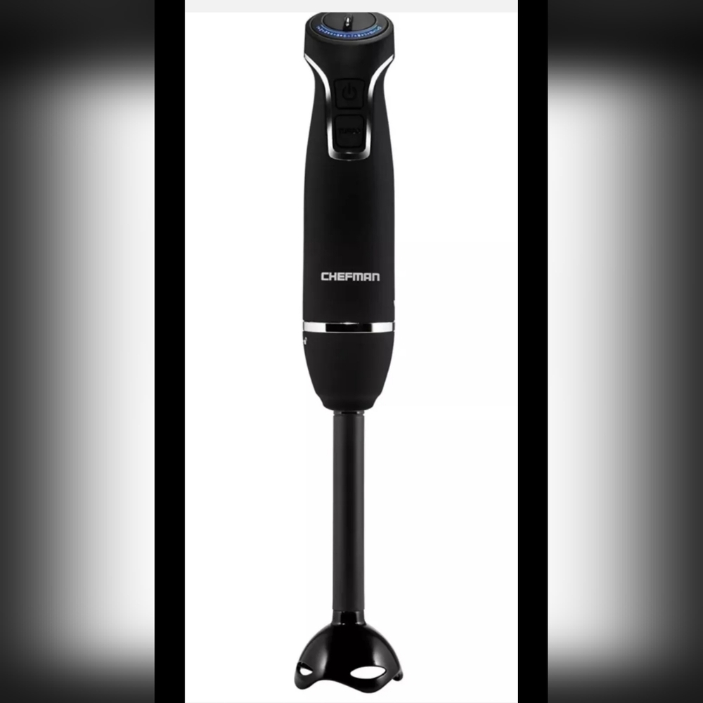 Chefman SEALED! Immersion Blender 300-Watt Turbo 12 Speed Stick Hand Blender.